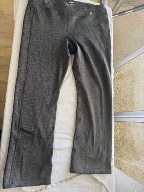 Dark Heather Gray Knit Pants